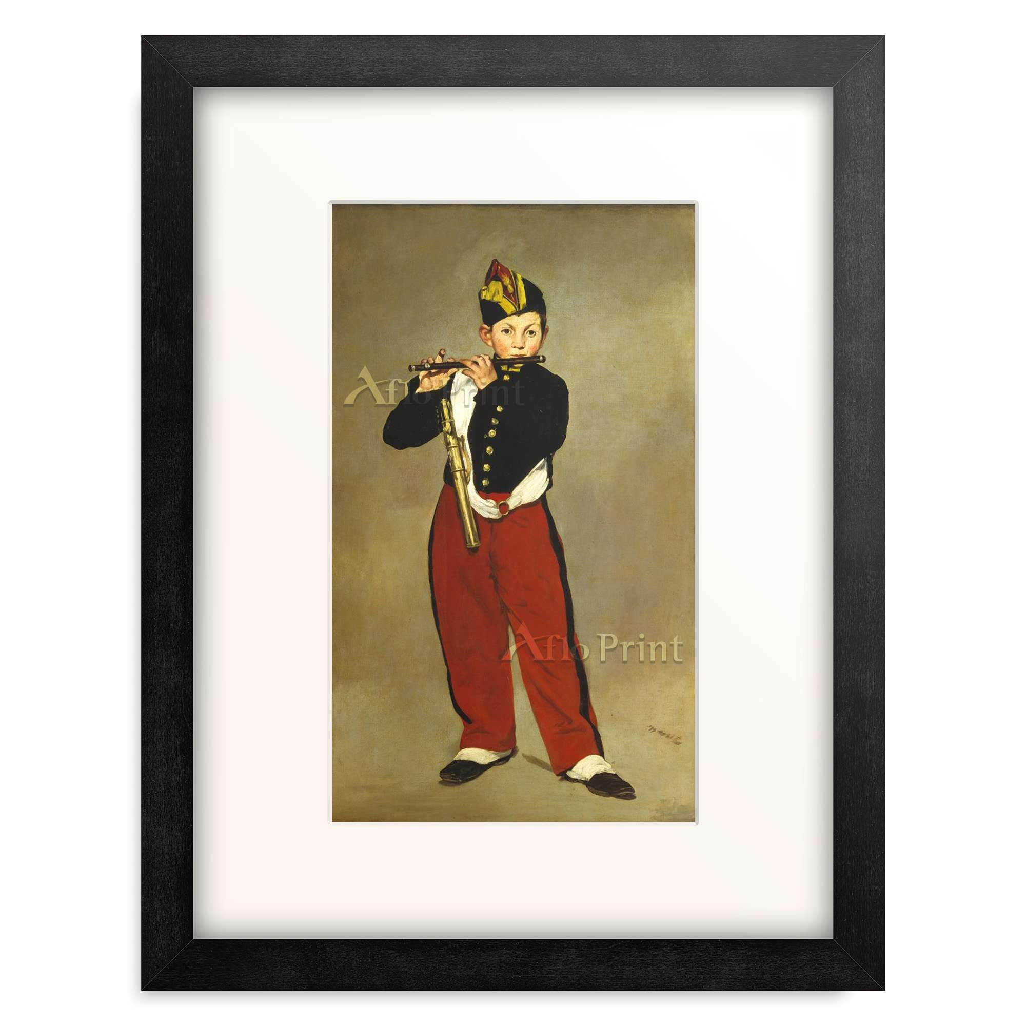 Amazon.co.jp: エドゥアール・マネ Edouard Manet 「笛を吹く